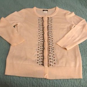 J. Crew Beaded Cardigan
